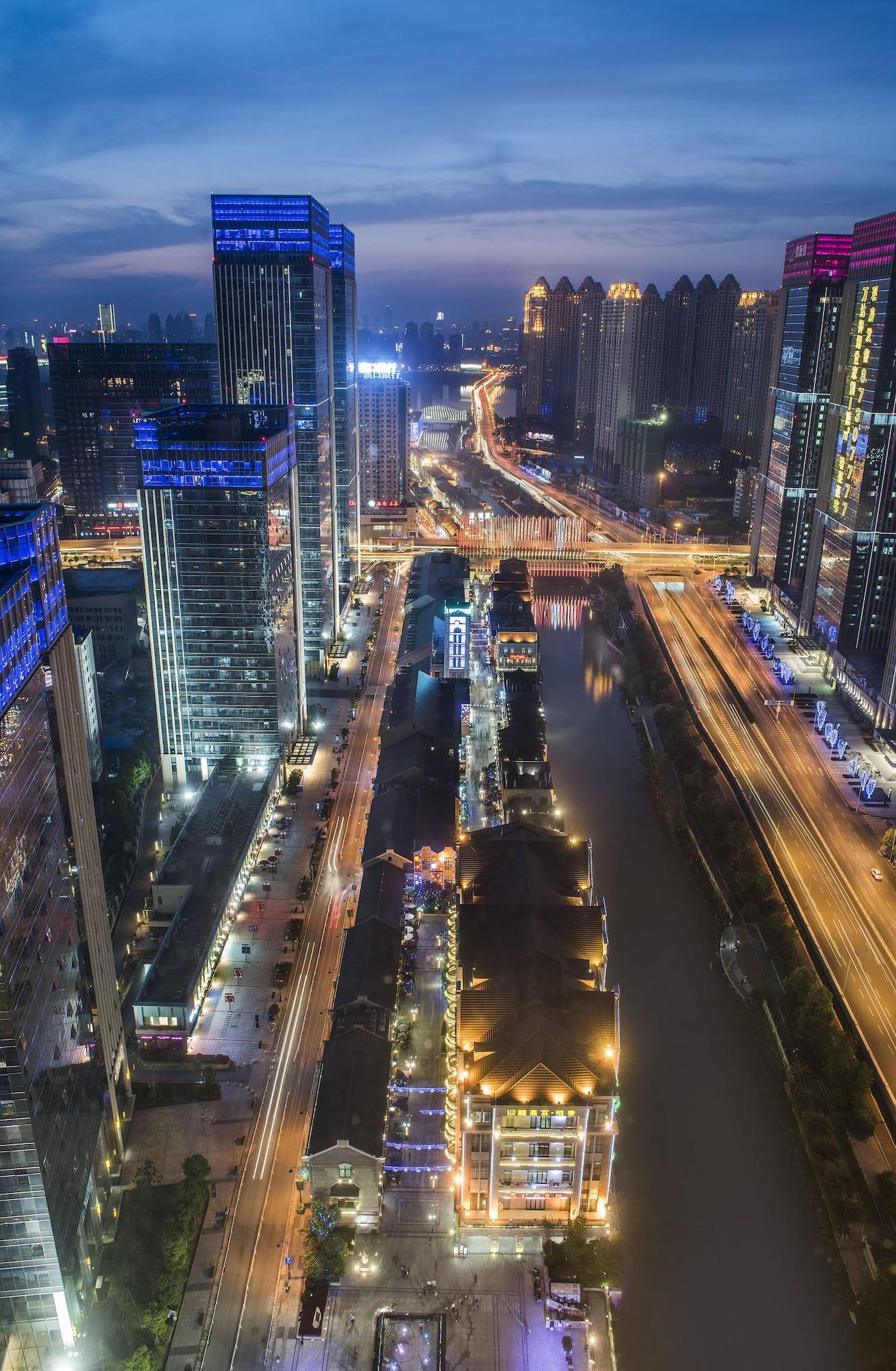 Wanda Reign Wuhan Hotel Exterior foto